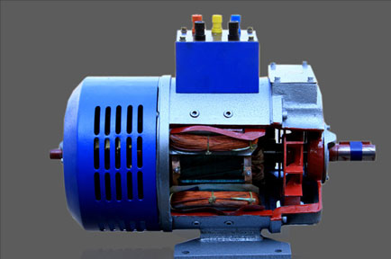 schelp Eerlijkheid filter Cut Section of AC Slip Ring Motor